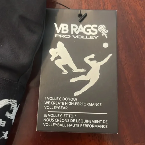 NWT VB Rags Hobbies Quick-Dry. Strappy Racerback Sports Bra. Size M. - Picture 6 of 12